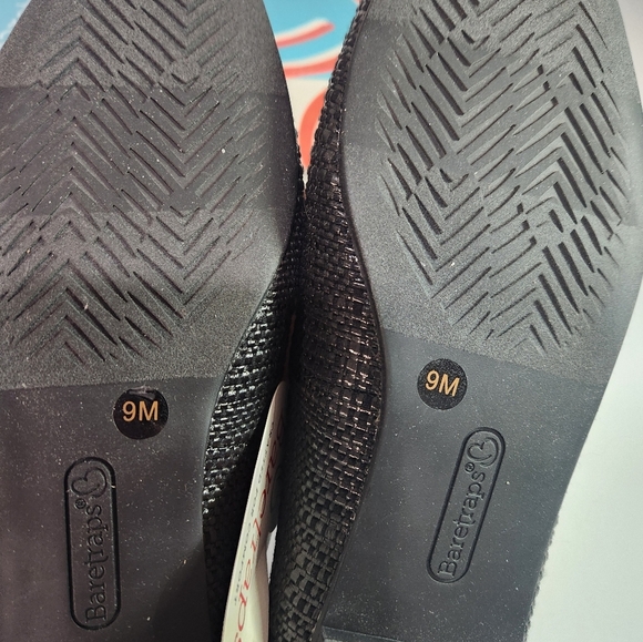 NWT Baretrap woven black flats, size 9 - Picture 2 of 5